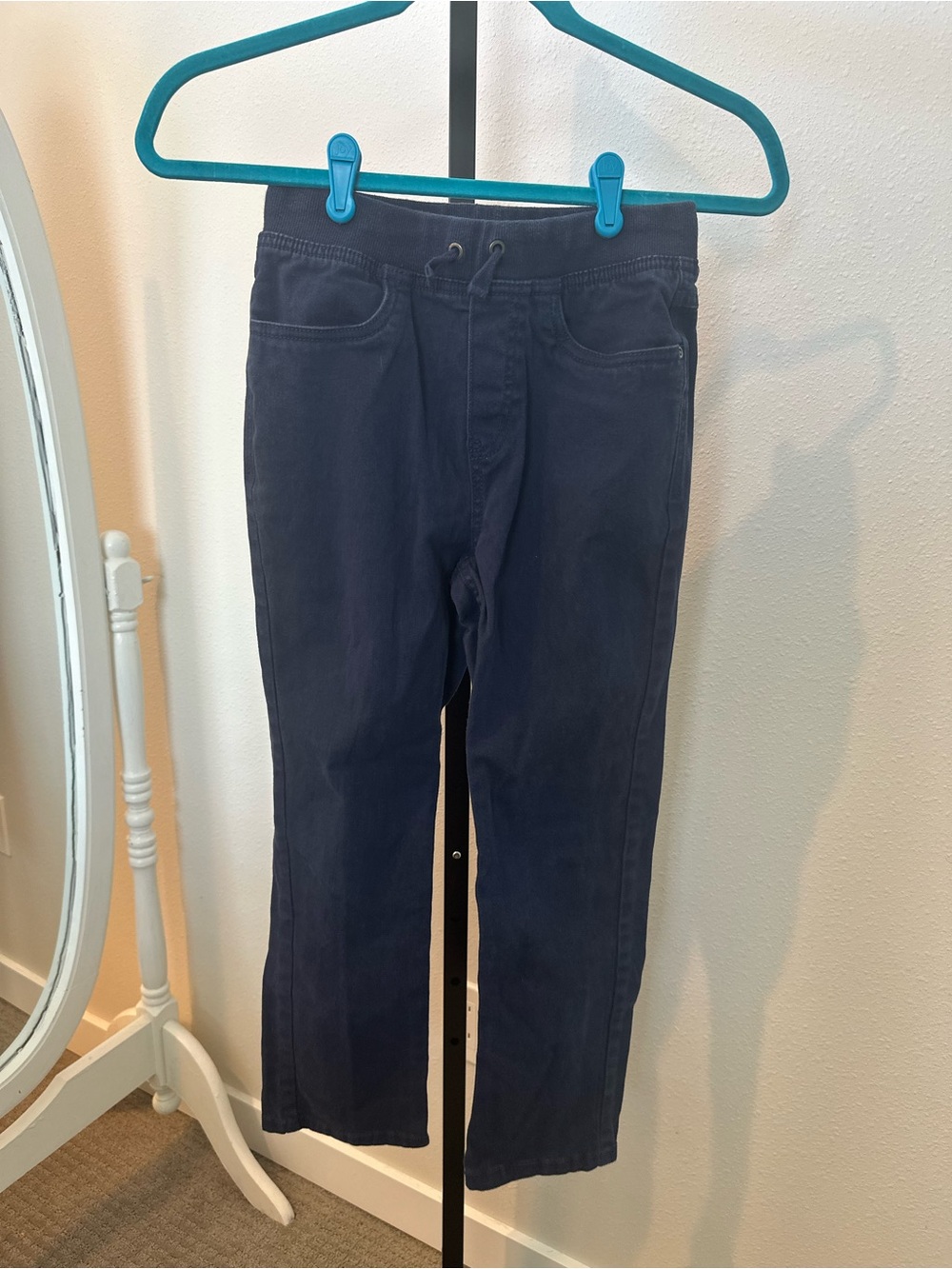 Hanna Andersson Navy Kids Straight Casual Pants
